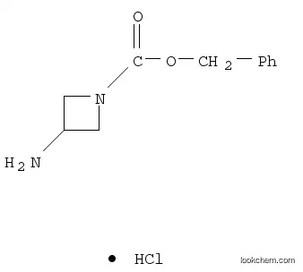Molecular Structure of 1203295-44-6 (3-Amino-azetidine-1-carboxylic acid benzyl ester hydrochloride)